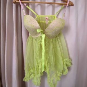 Victoria’s Secret babydoll lingerie